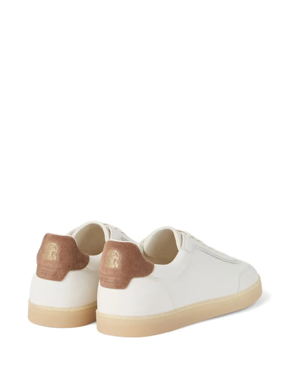 Brunello Cucinelli leather low-top sneakers White