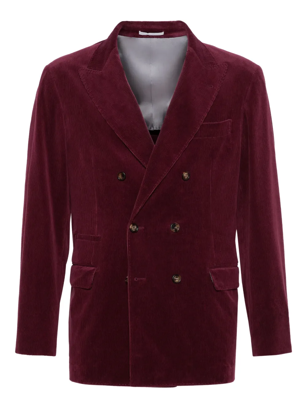 Brunello Cucinelli corduroy blazer | Red | Image 1