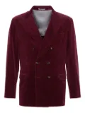Brunello Cucinelli corduroy blazer - Red