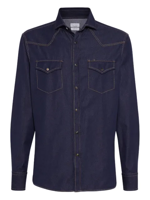 Brunello Cucinelli denim shirt