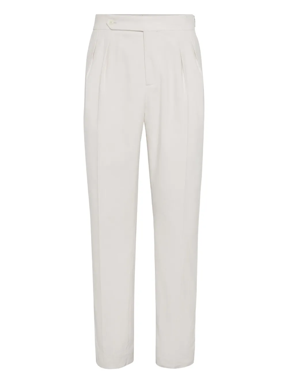 Brunello Cucinelli cotton trousers | White | Image 1