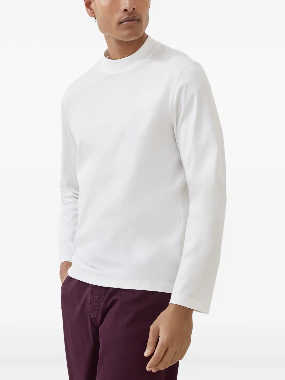 Brunello Cucinelli Katoenen T-shirt Wit