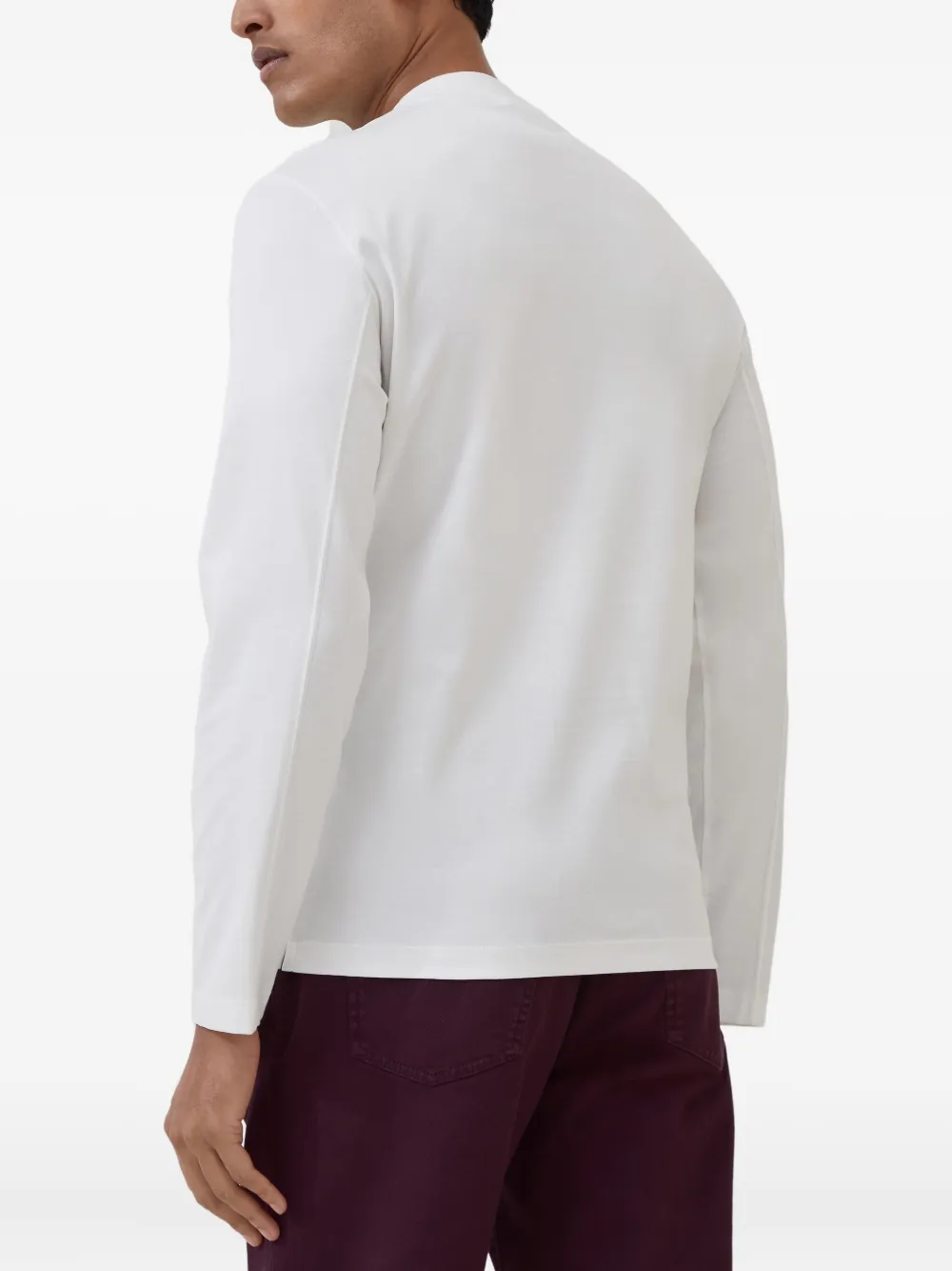 Brunello Cucinelli Katoenen T-shirt Wit