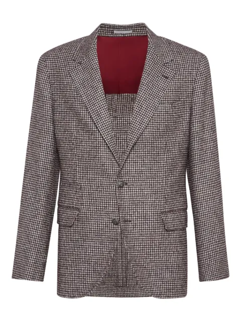 Brunello Cucinelli houndstooth blazer