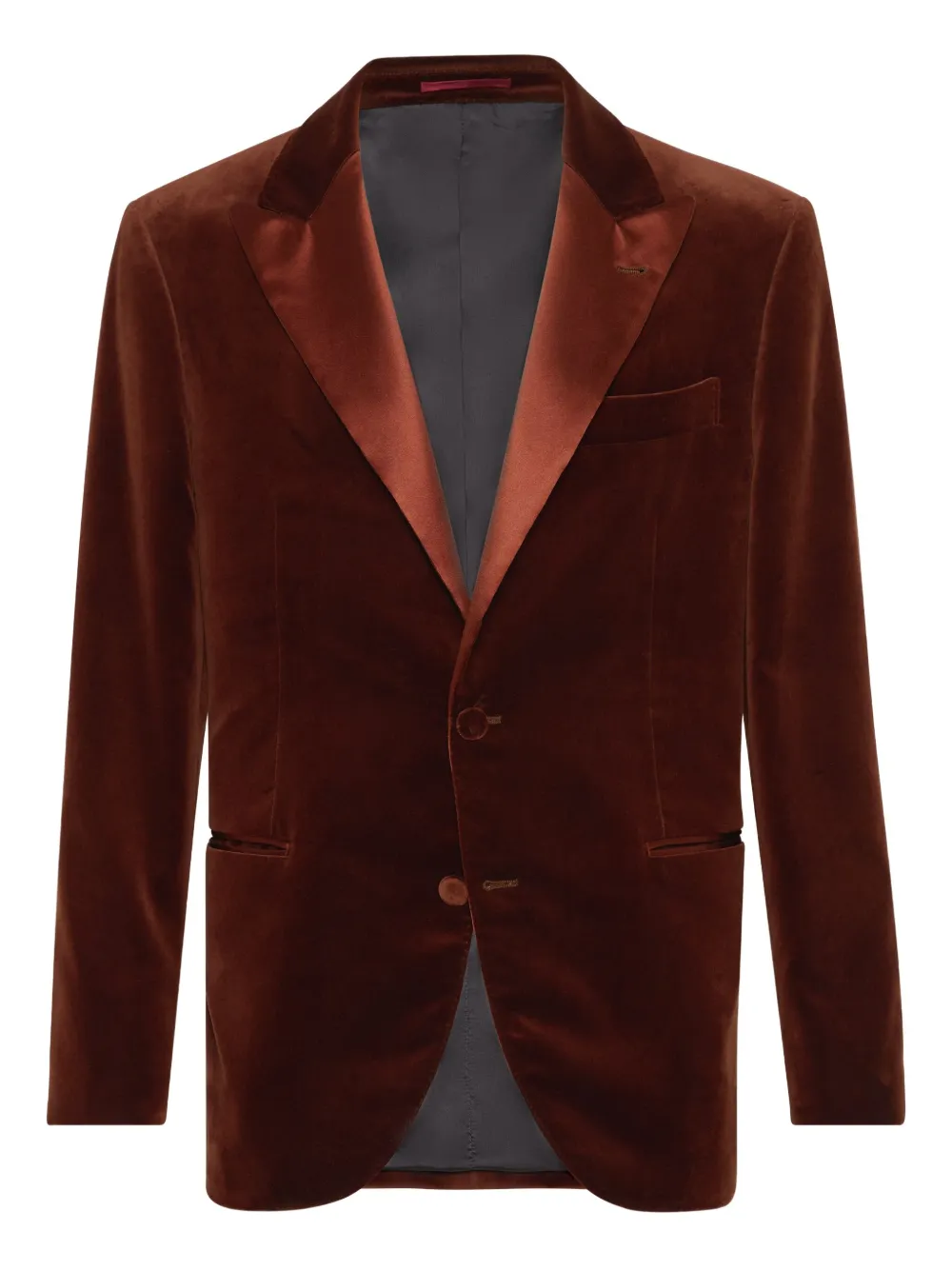 Brunello Cucinelli Blazer van zijdeblend Bruin