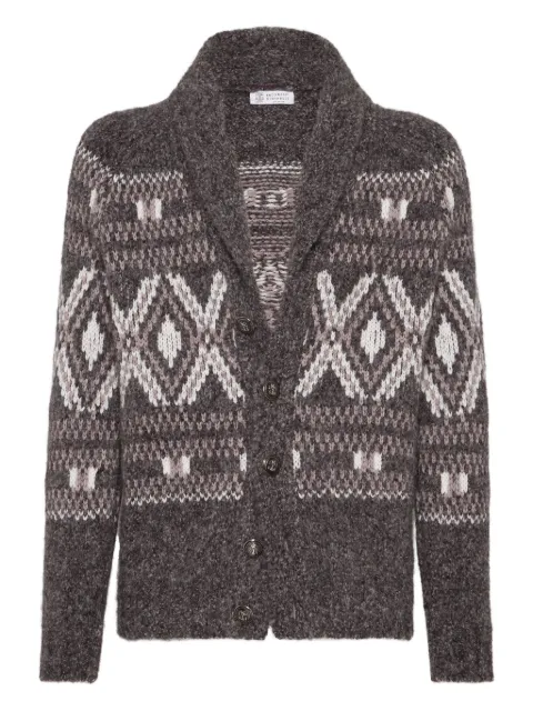 Brunello Cucinelli alpaca wool-blend cardigan