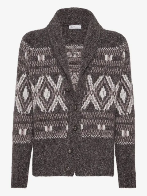 Brunello Cucinelli alpaca wool-blend cardigan