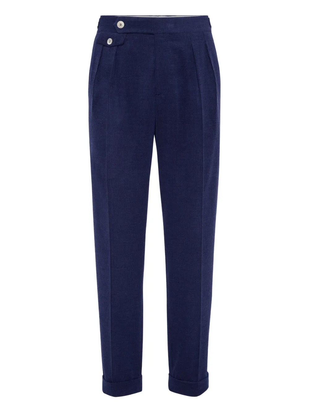 Brunello Cucinelli pleated tailored trousers | Blue | Image 1