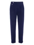 Brunello Cucinelli pleated tailored trousers - Blue