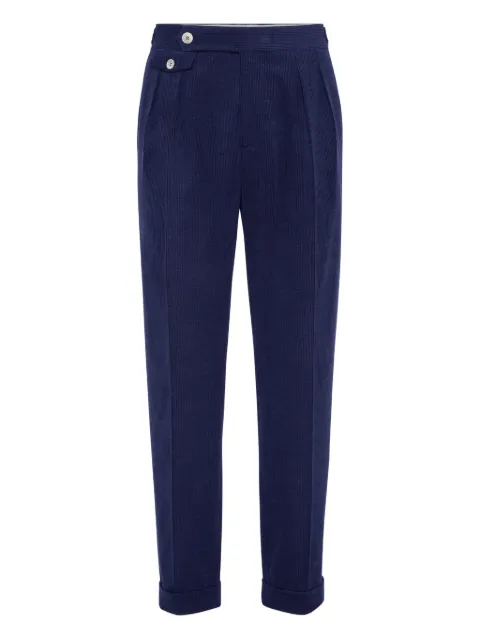 Brunello Cucinelli pleated tailored trousers