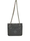 Tory Burch pre-owned small Fleming leather shoulder bag - Black