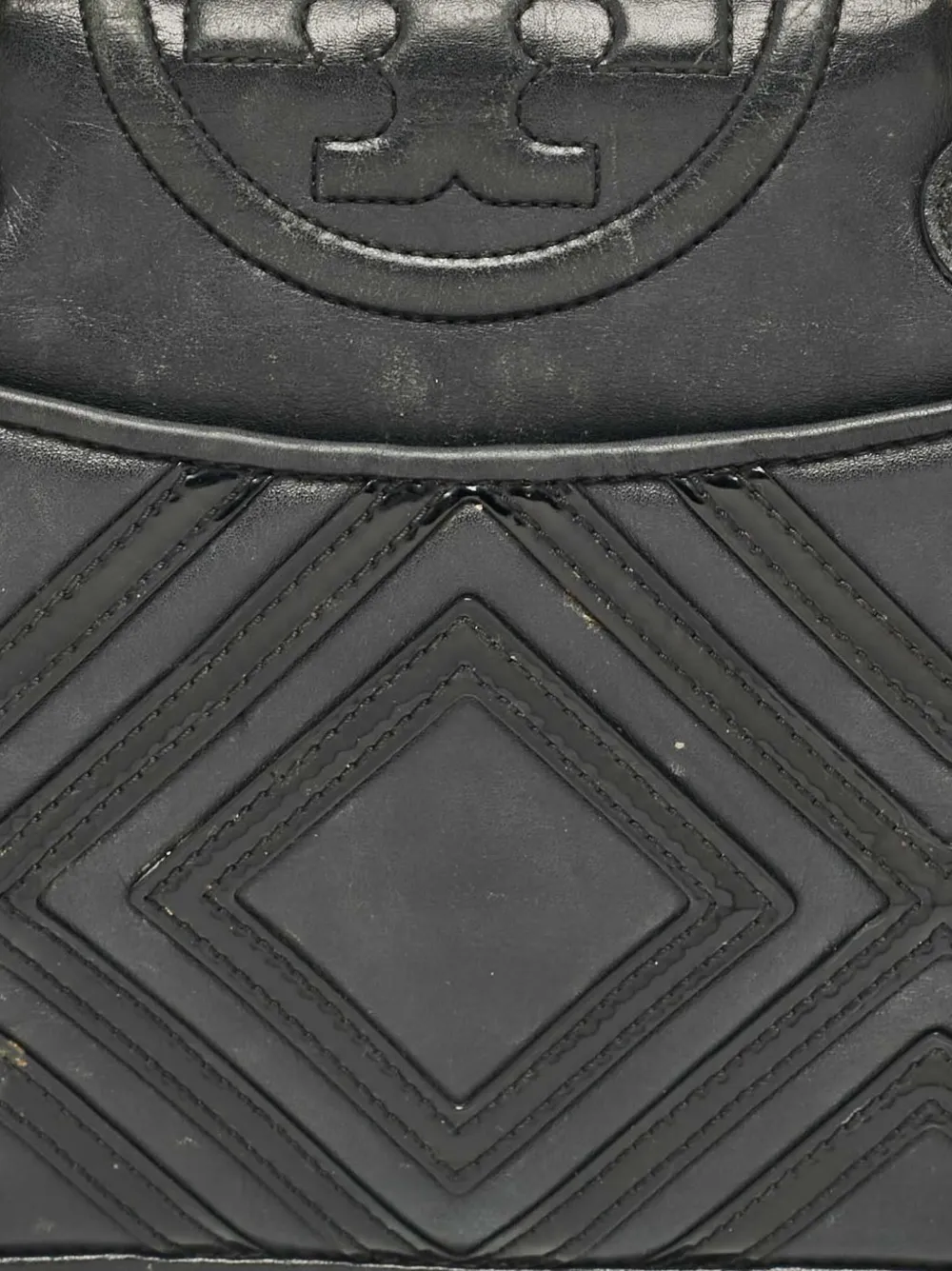 Pre-owned Tory Burch Small Fleming Leather Shoulder Bag