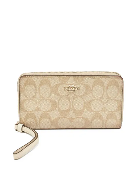 Coach Vintage pre-owned monogram zip-around wallet