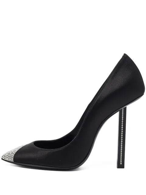 Saint Laurent Pre-Owned zapatillas Tower de satén