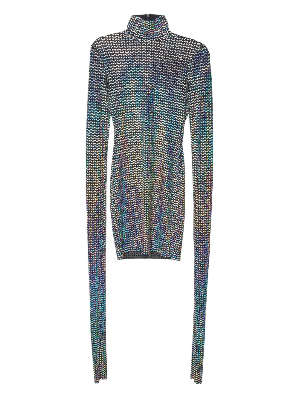 Dolce & Gabbana Pre-Owned holographic-effect top | Black | Image 1
