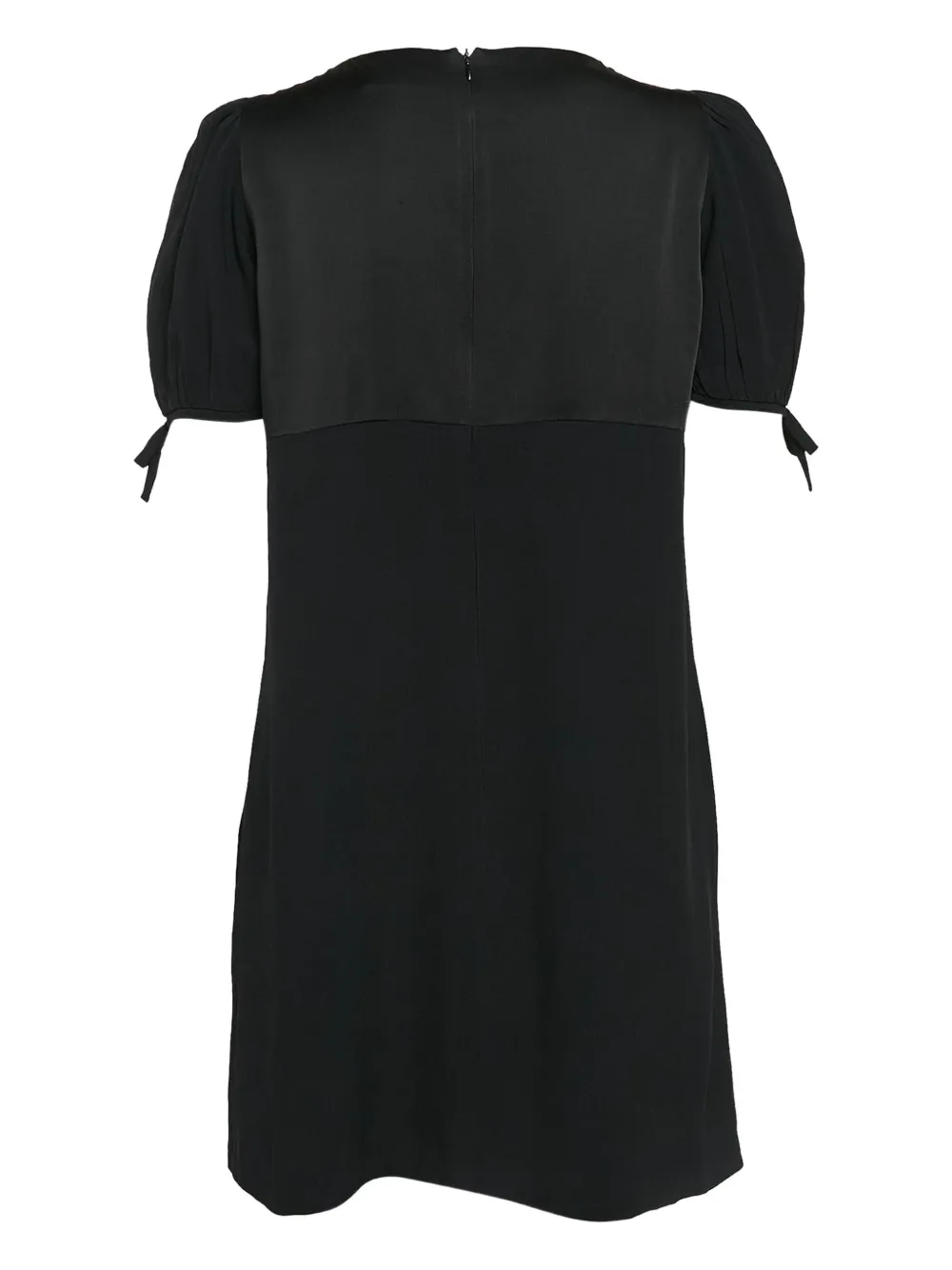 Valentino Pre-Owned Mini-jurk met pofmouwen - Zwart