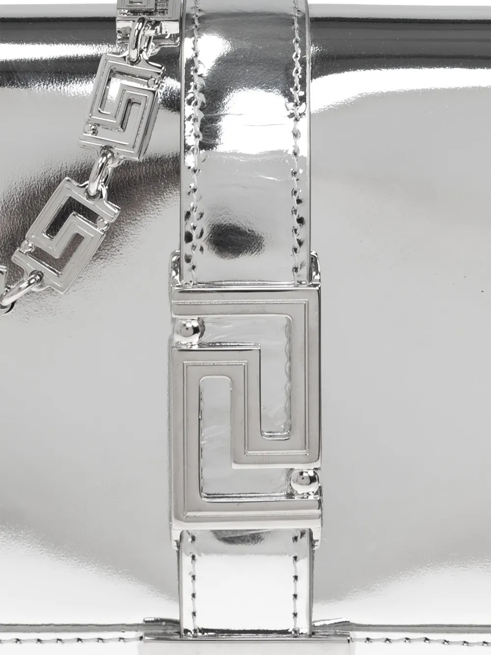 Versace Spiegelende portemonnee Zilver