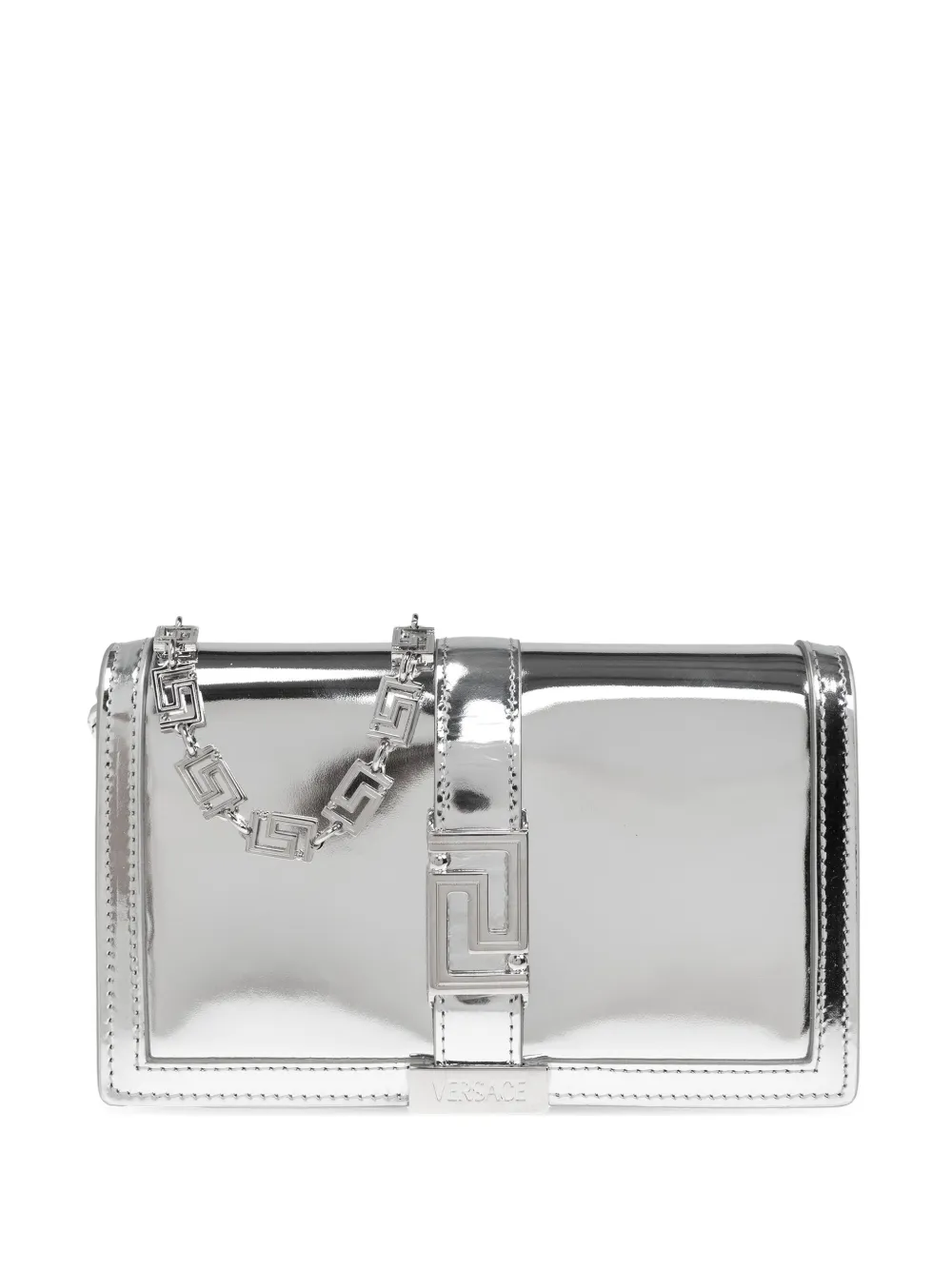 Versace mirrored wallet | Silver | Image 1