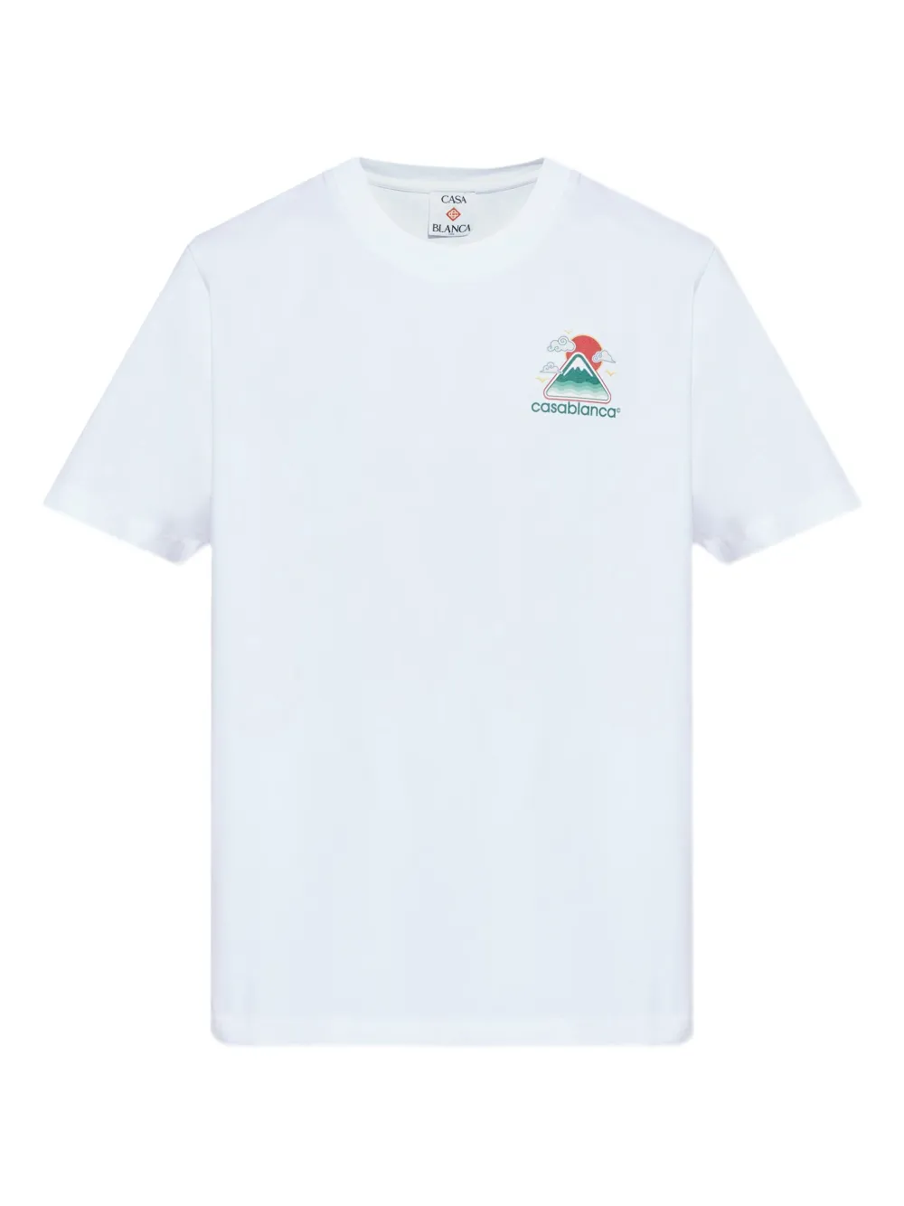 Casablanca graphic-print t-shirt Wit