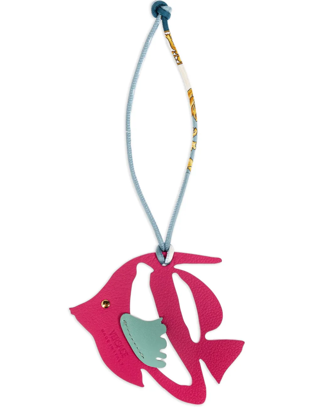 Versace breloque en cuir | rose | Image 1