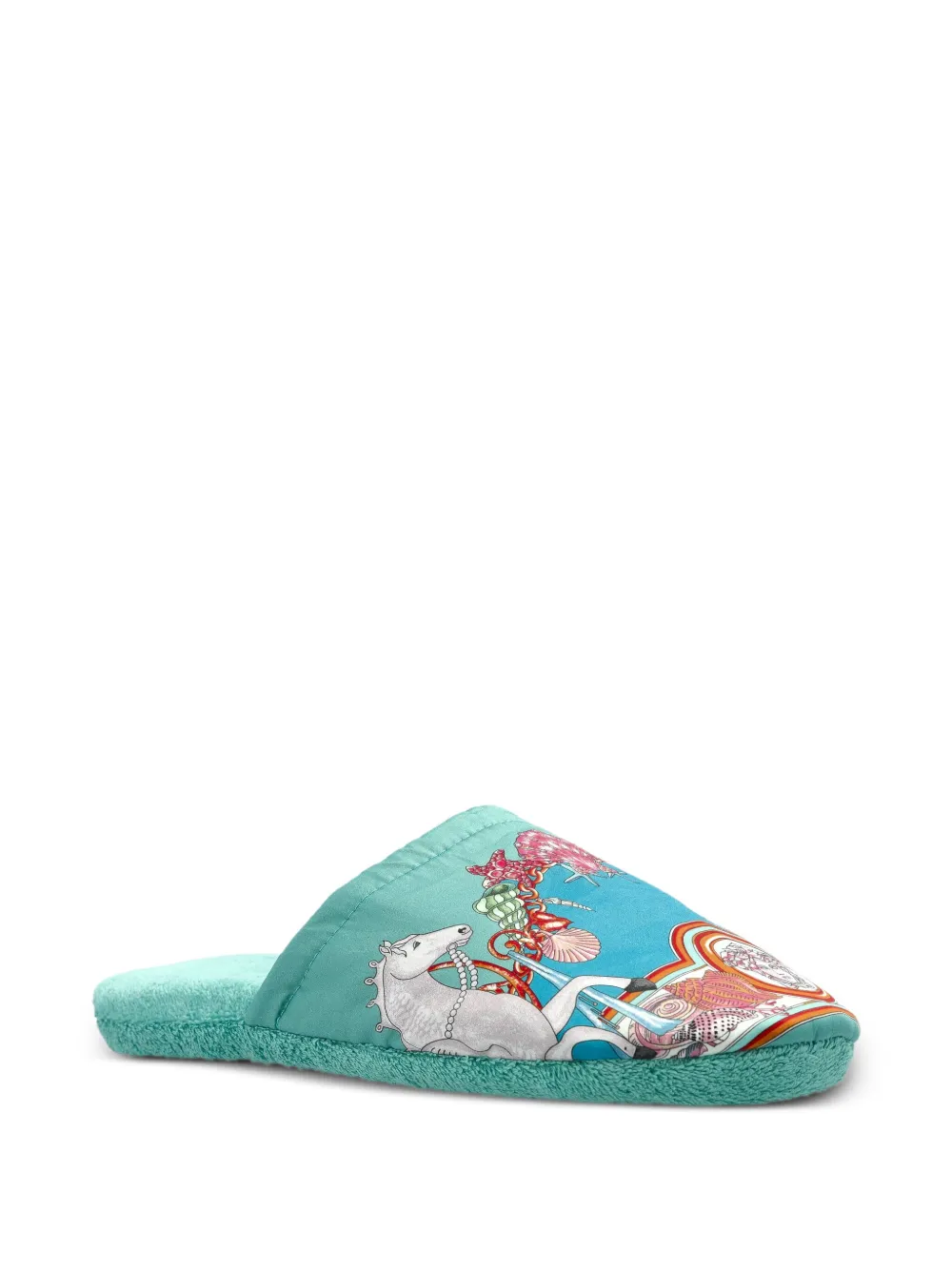 Versace printed slip-on slippers | Men | Image 2