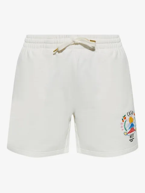Casablanca embroidered-logo shorts