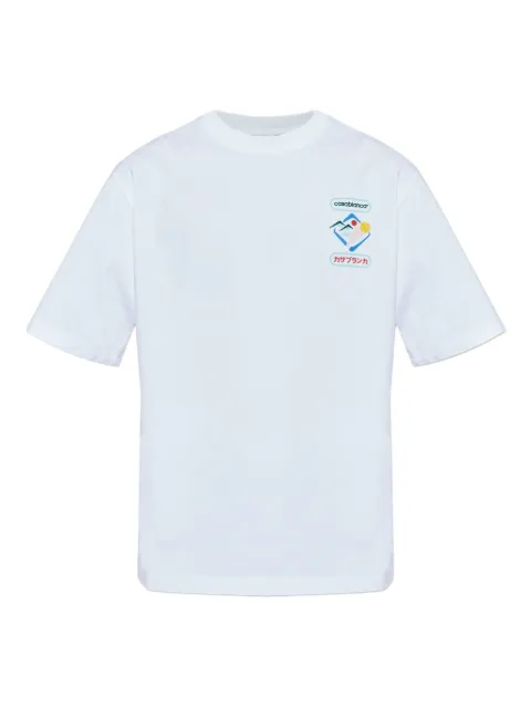 Casablanca playera con estampado gráfico