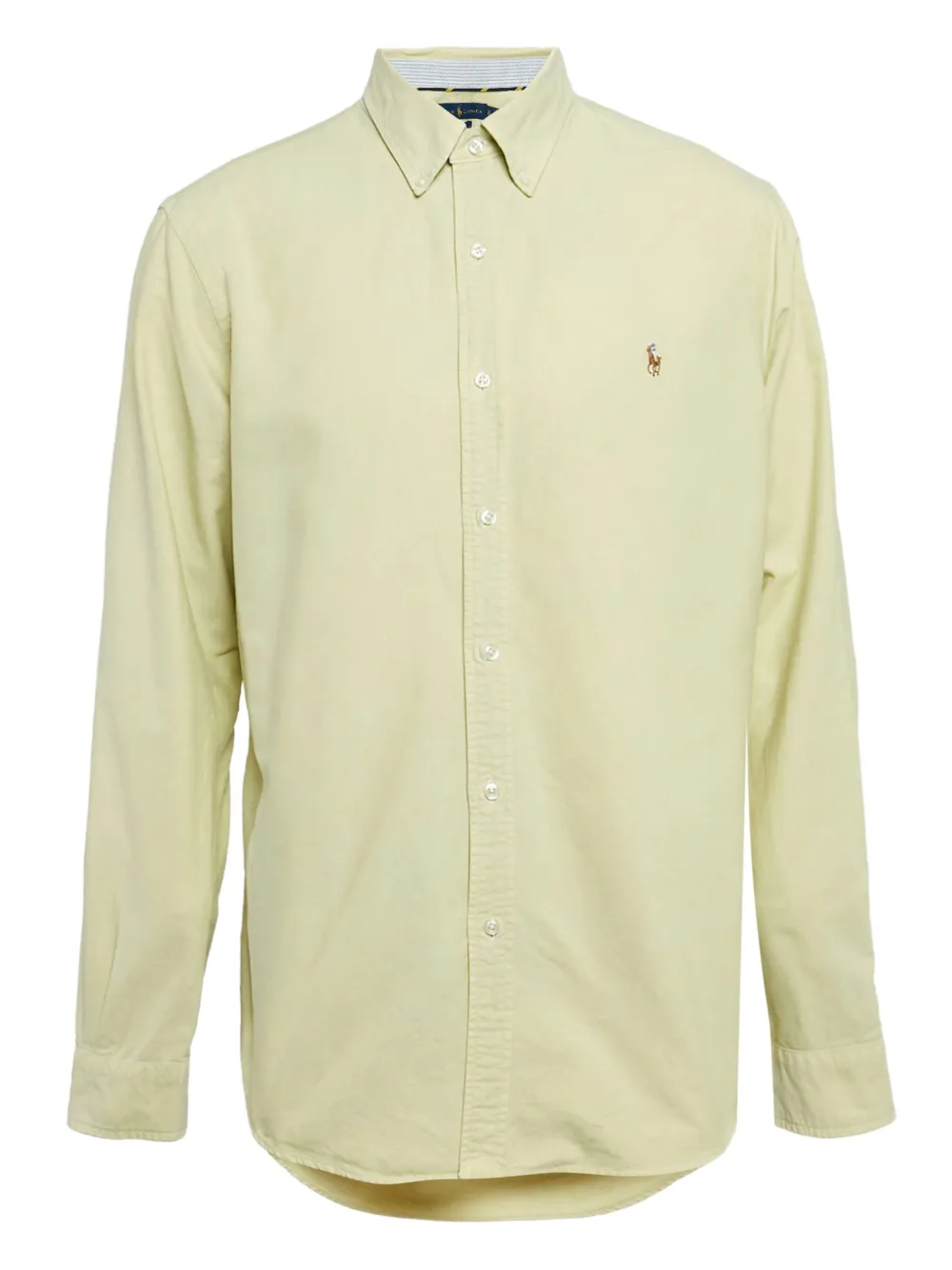 Polo Ralph Lauren Vintage pre-owned button-up long-sleeve shirt | Yellow | Image 1