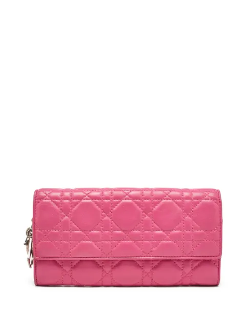 Christian Dior Pre-Owned Lady Dior wallet