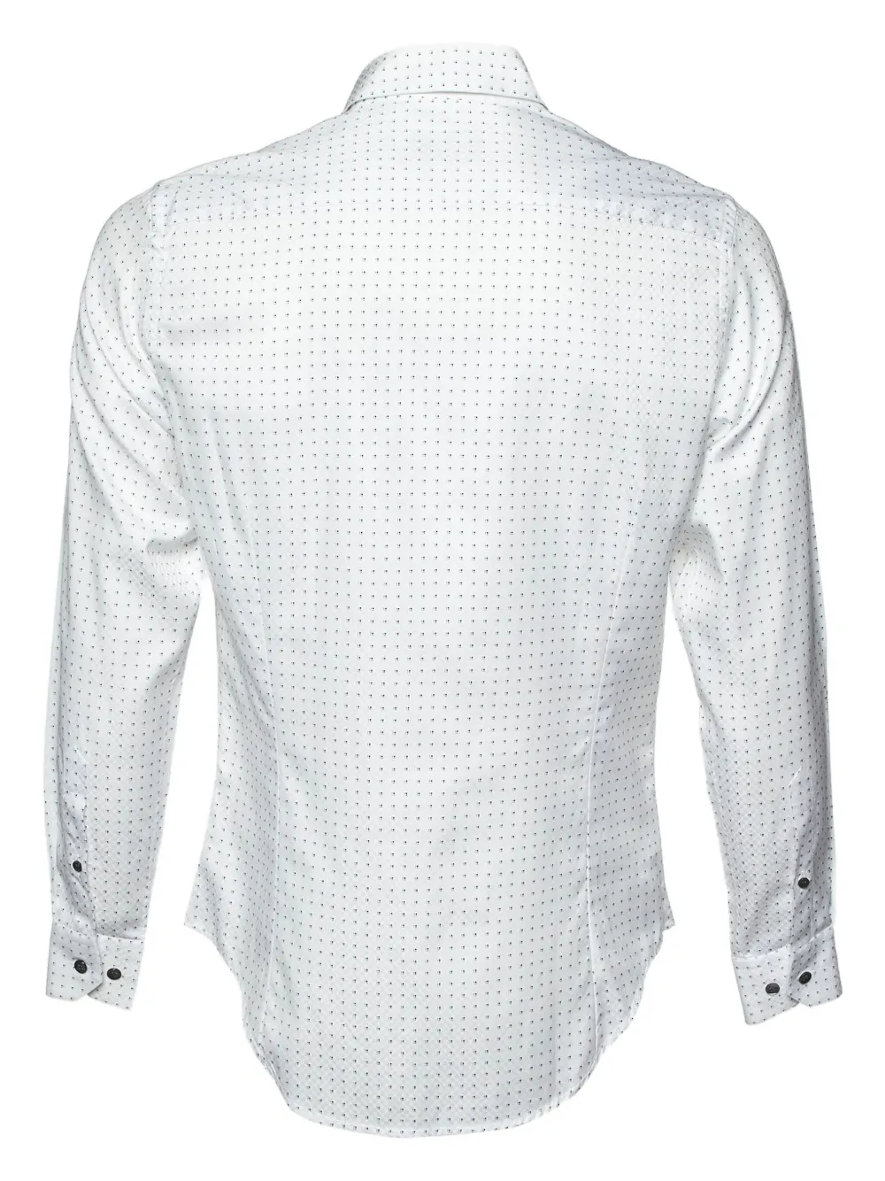 Giorgio Armani Pre-Owned camisa con motivo geométrico en jacquard | Image 2