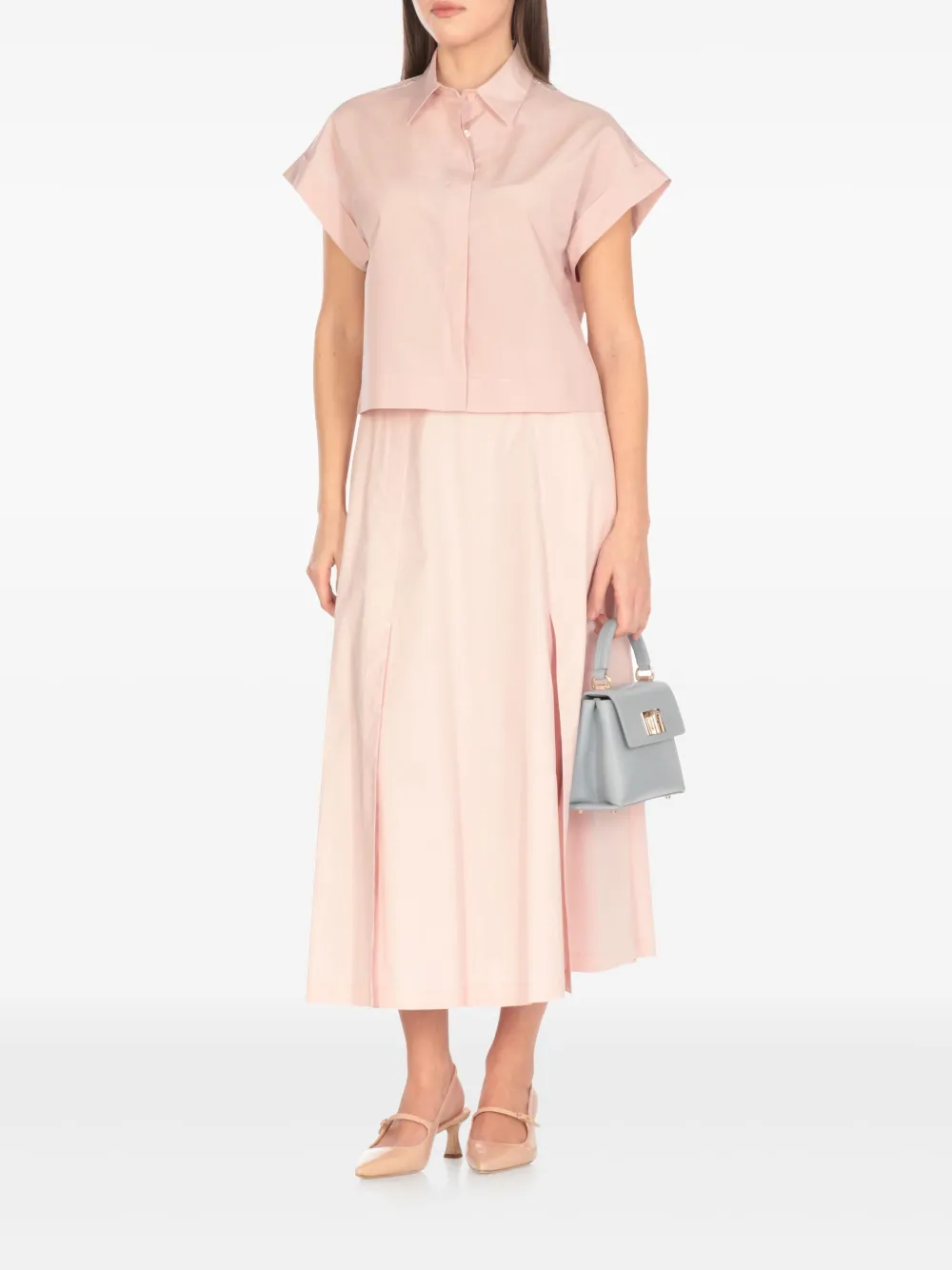 Peserico Slim-fit blouse - Roze
