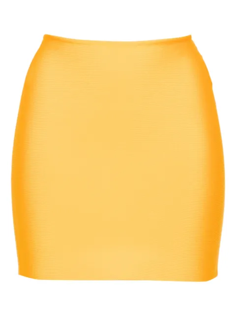 Herve L. Leroux bandage mini skirt
