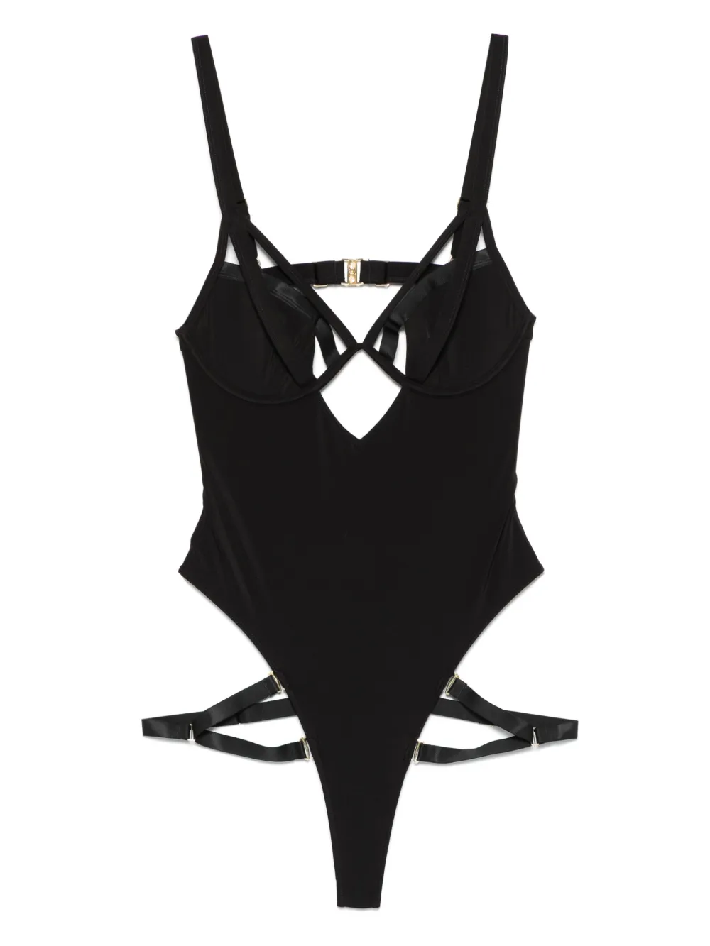 Maison Close Fatale badpak Zwart
