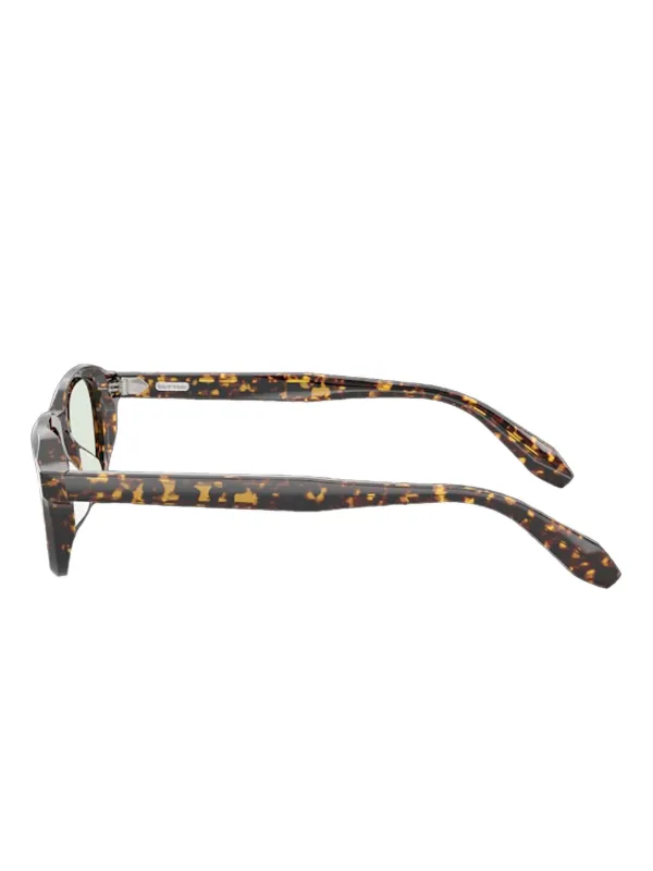 Oliver Peoples N.08 Sun トータスシェル サングラス | ブラウン