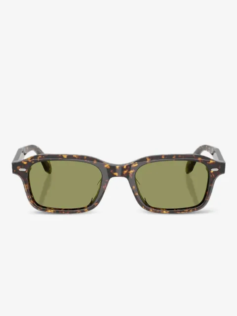 Oliver Peoples lunettes de soleil N.08 Sun à effet écaille de tortue