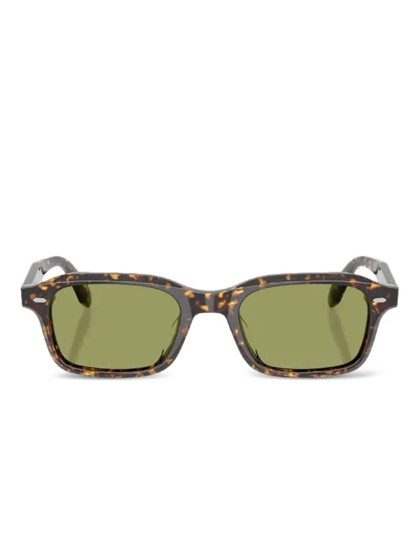 Oliver Peoples N.08 Sun トータスシェル サングラス | ブラウン