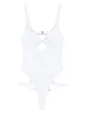 Maison Close Fatale swimsuit - White