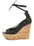 Louis Vuitton Pre-Owned 150mm Monogram sandals - Black