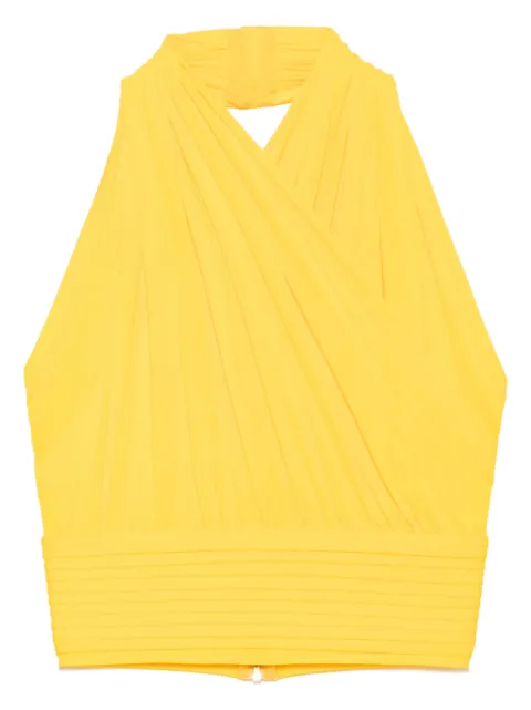 Herve L. Leroux high-neck top