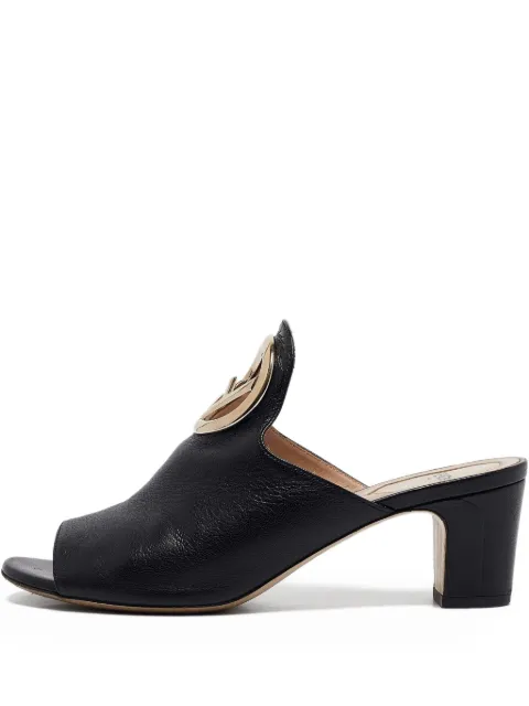 Fendi Pre-Owned mules con tacón