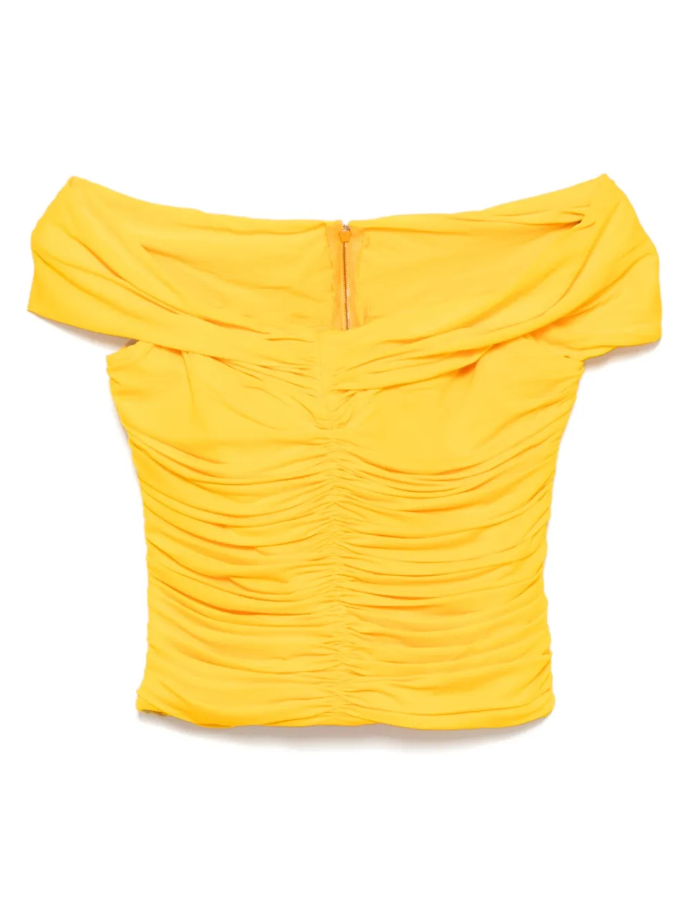 Herve L. Leroux ruched multiway top | Yellow | Image 1
