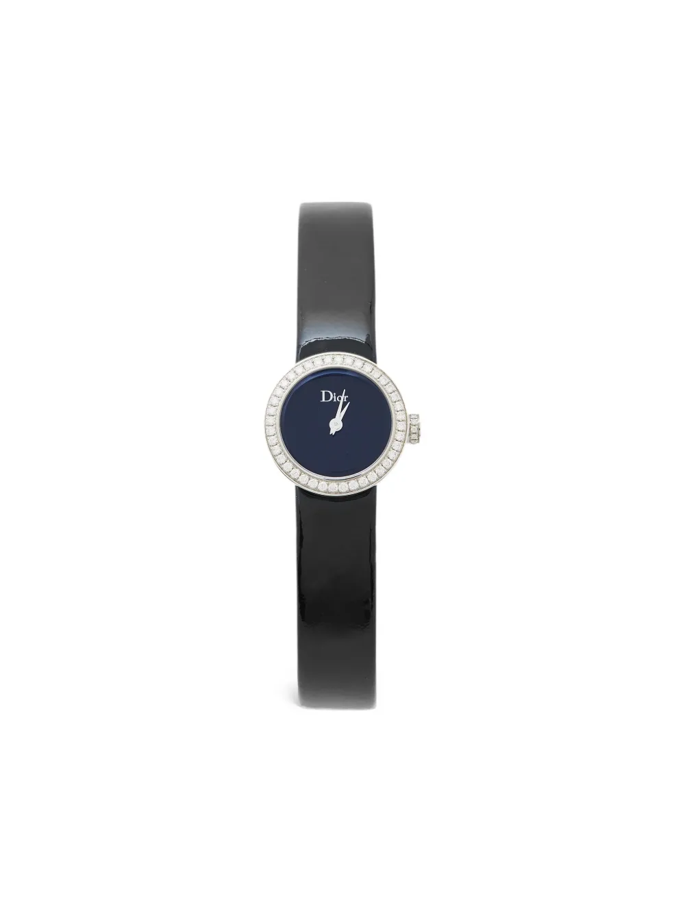 Christian Dior Pre-Owned La Mini D de Dior 19mm - ブラック Christian Dior Pre-Owned La Mini D de Dior 19mm - ブラック