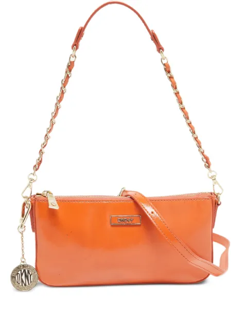 DKNY Vintage pre-owned patent-leather shoulder bag