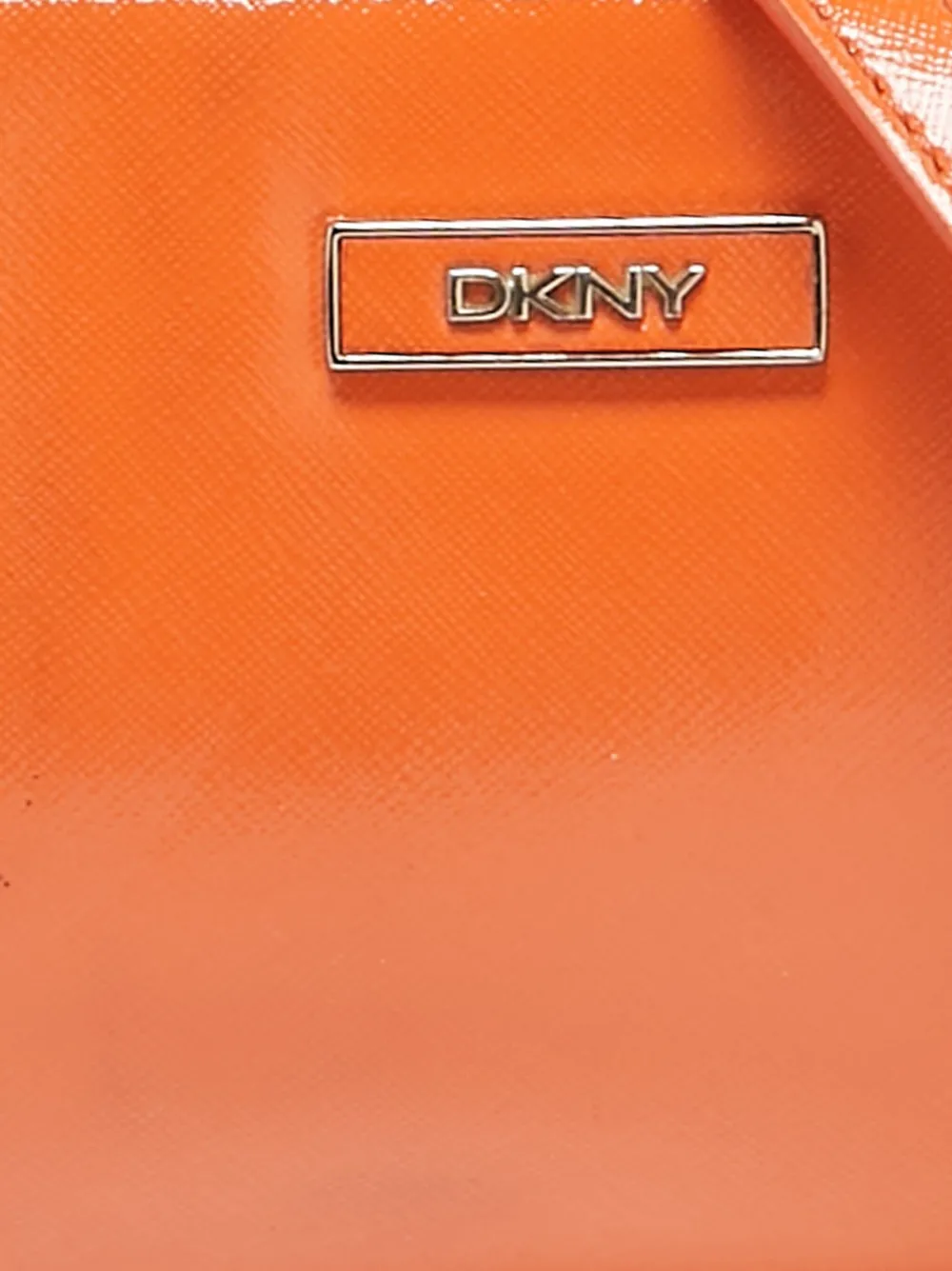 Pre-owned Dkny Vintage Patent-leather Shoulder Bag