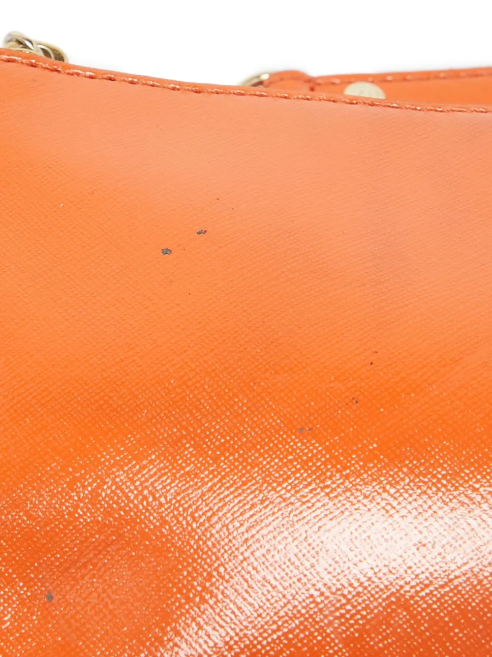 Pre-owned Dkny Vintage Patent-leather Shoulder Bag