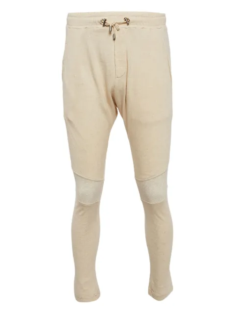 Balmain Pre-Owned paneled drawstring trousers