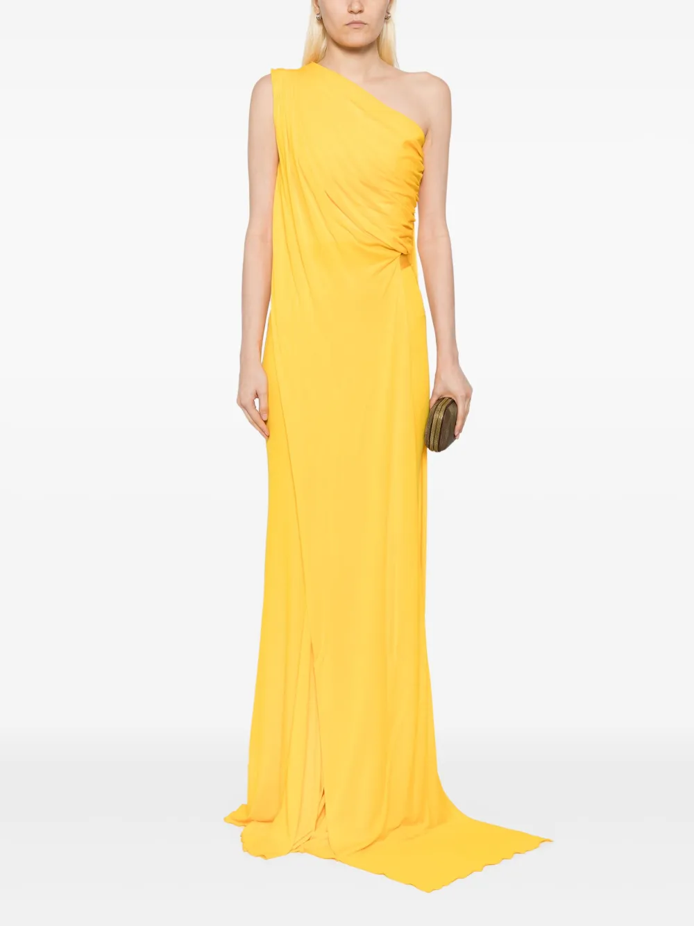 Herve L. Leroux one shoulder multiway draped top | Vests & Tank Tops | Image 2