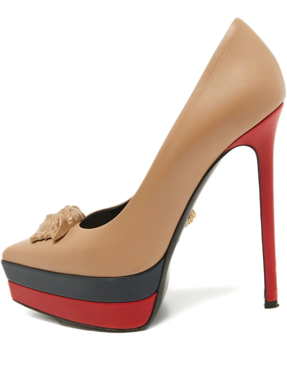 Versace Pre-Owned 14mm Medusa Head pumps | Neutrals | Image 1