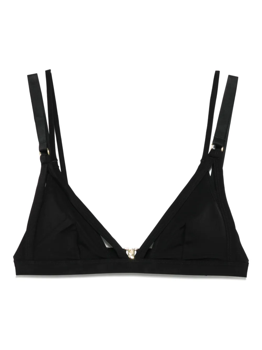 Maison Close Fatale triangel bikinitop Zwart