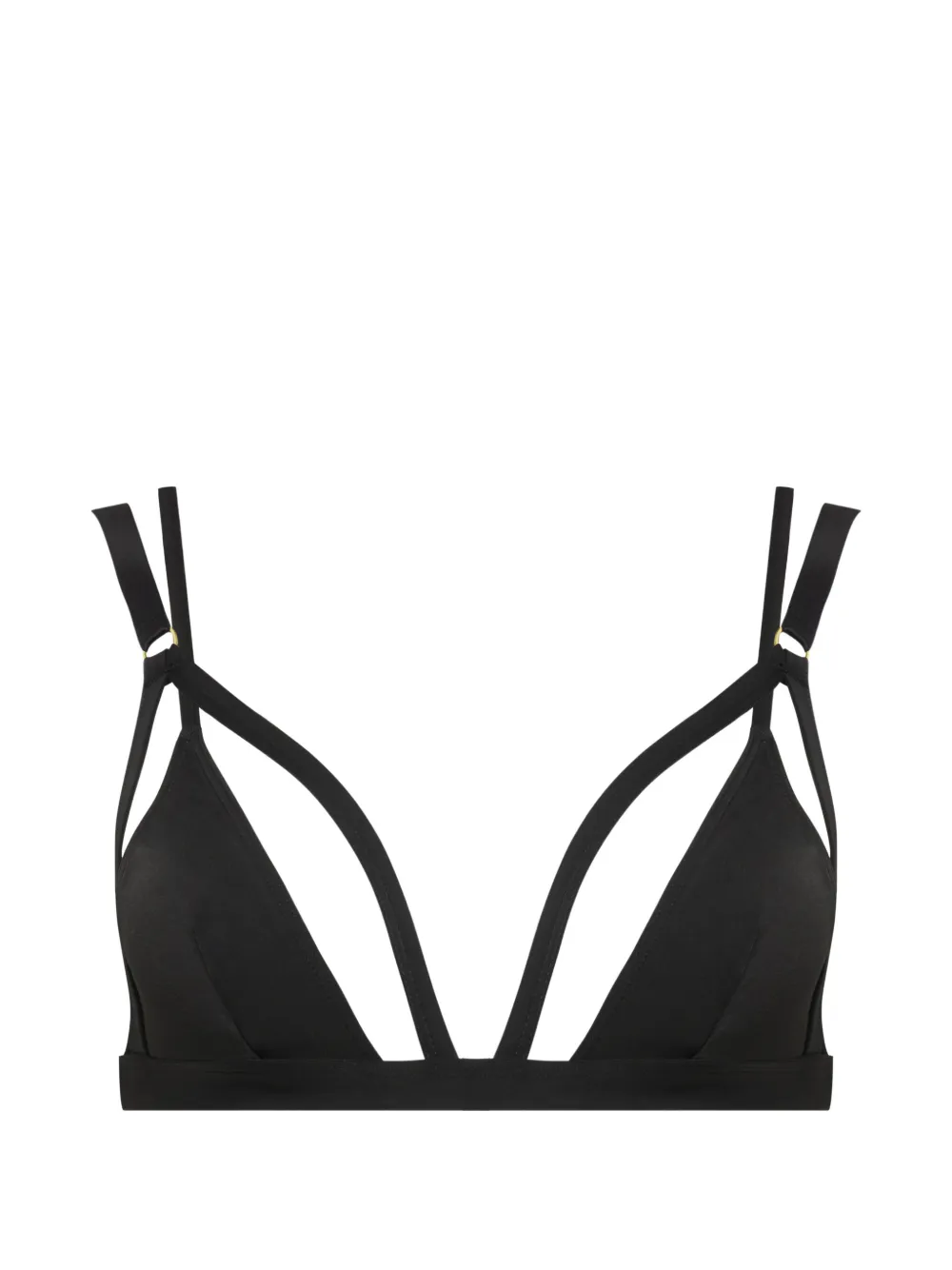 Maison Close Fatale bikini top - Nero